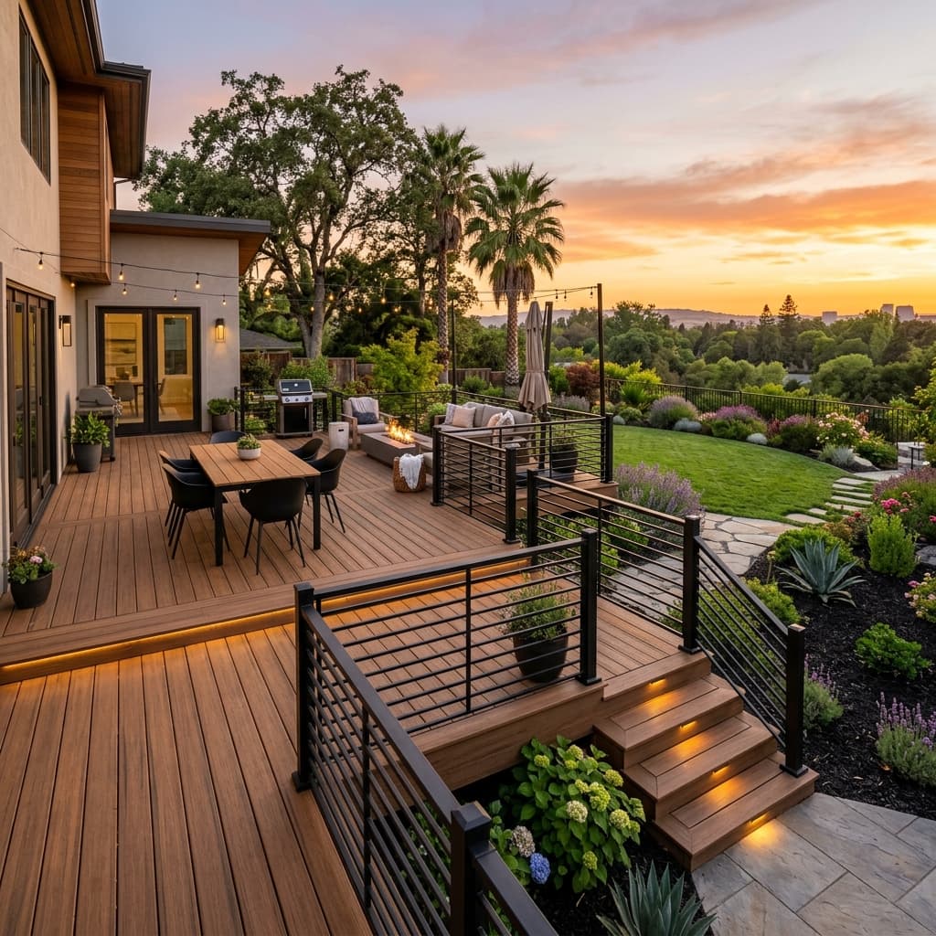 Custom Backyard & Deck Project